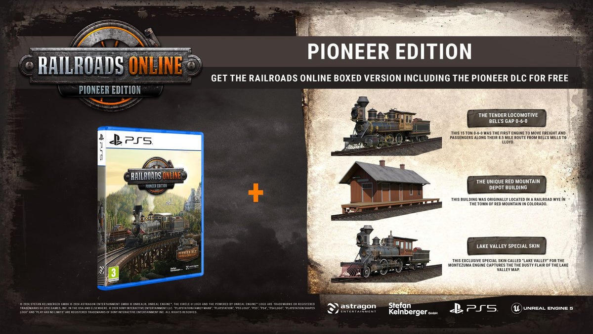 Railroads Online - Pioneer Edition (Playstation 5)