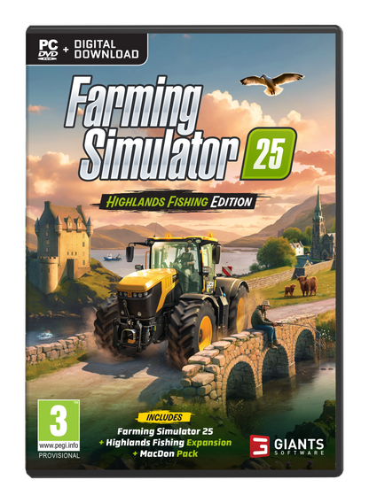 Farming Simulator 25: Highlands Fishing Edition (PC)