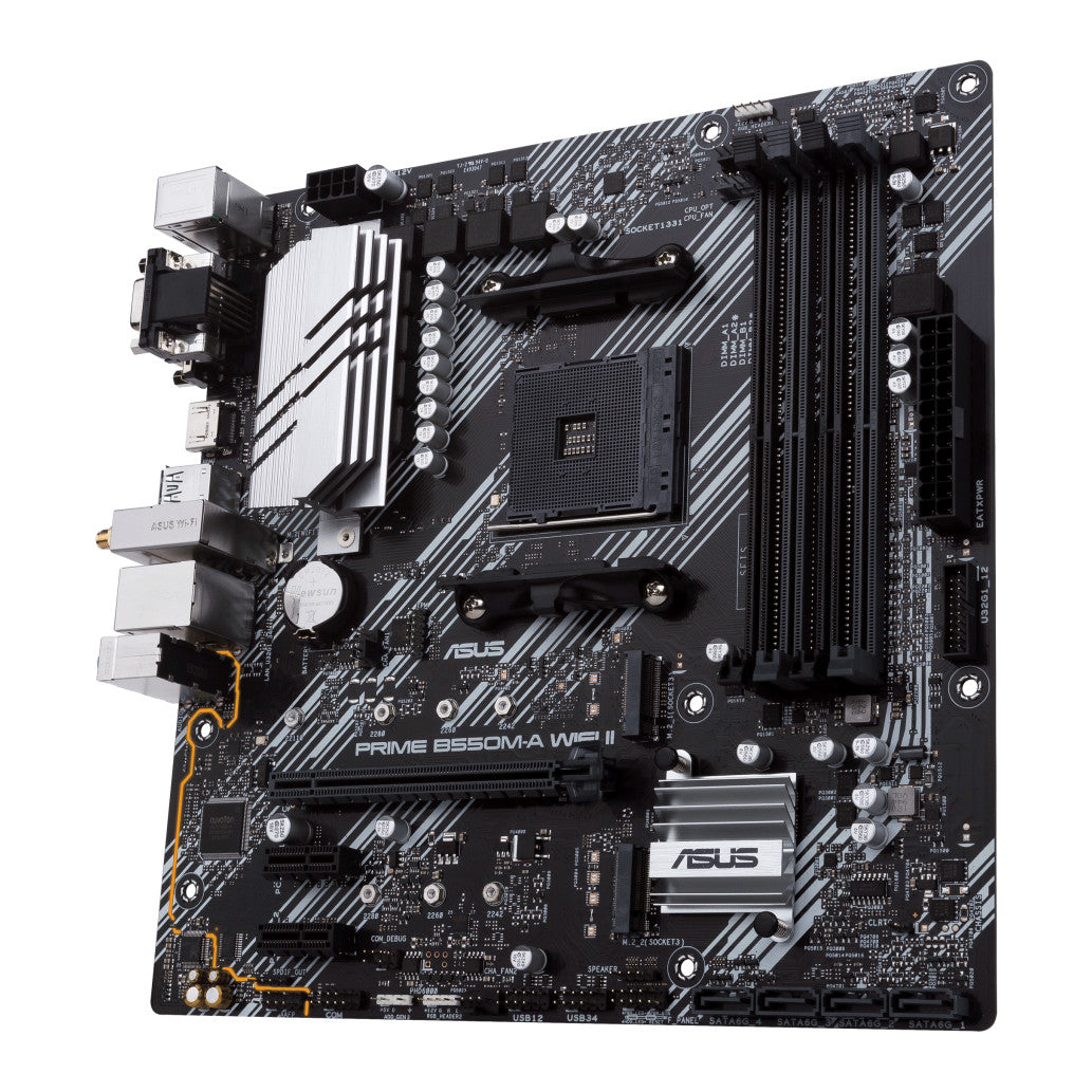 Osnovna plošča AM4 Asus B550M-A WI-FI II PRIME VGA DVI HDMI