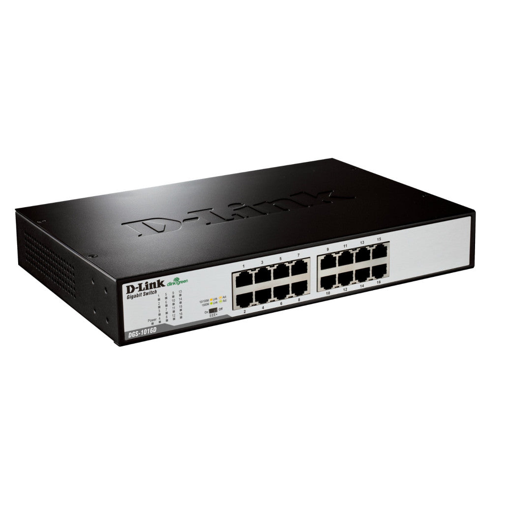 STIKALO 16-PORT D-link 100/1000 (DGS-1016D)