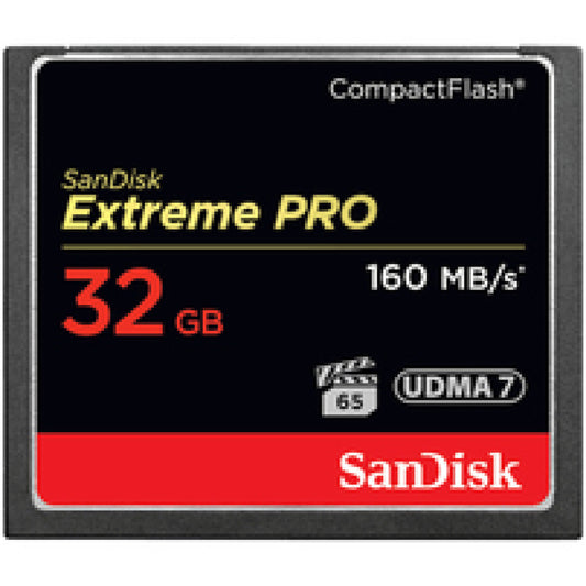 Spominska kartica Compact Flash 32GB Sandisk Extreme Pro 160MB/s/65MB/s (SDCFXPS-032G-X46)