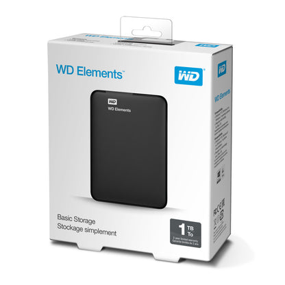 Prenosni disk 6,4cm (2,5") 1TB USB 3.0 WD Elements (WDBUZG0010BBK)