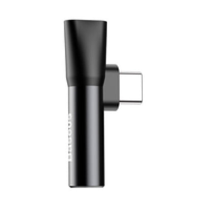 Adapter Audio USB-C M => 3,5mm Ž + USB-C Ž za polnjenje BASEUS - črn (CATL41-01) EOLS-P