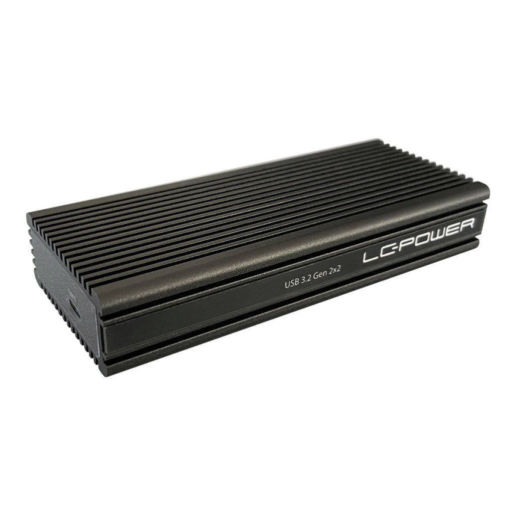 Ohišje za SSD disk M.2 => USB-C PCIe NVMe 3.2 2X2 20Gb/s LC Power (LC-M2-C-NVME-2X2)