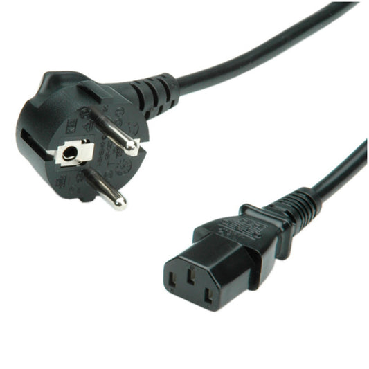 KABEL NAPAJALNI 220V 3,00m Schuko - C13 Roline