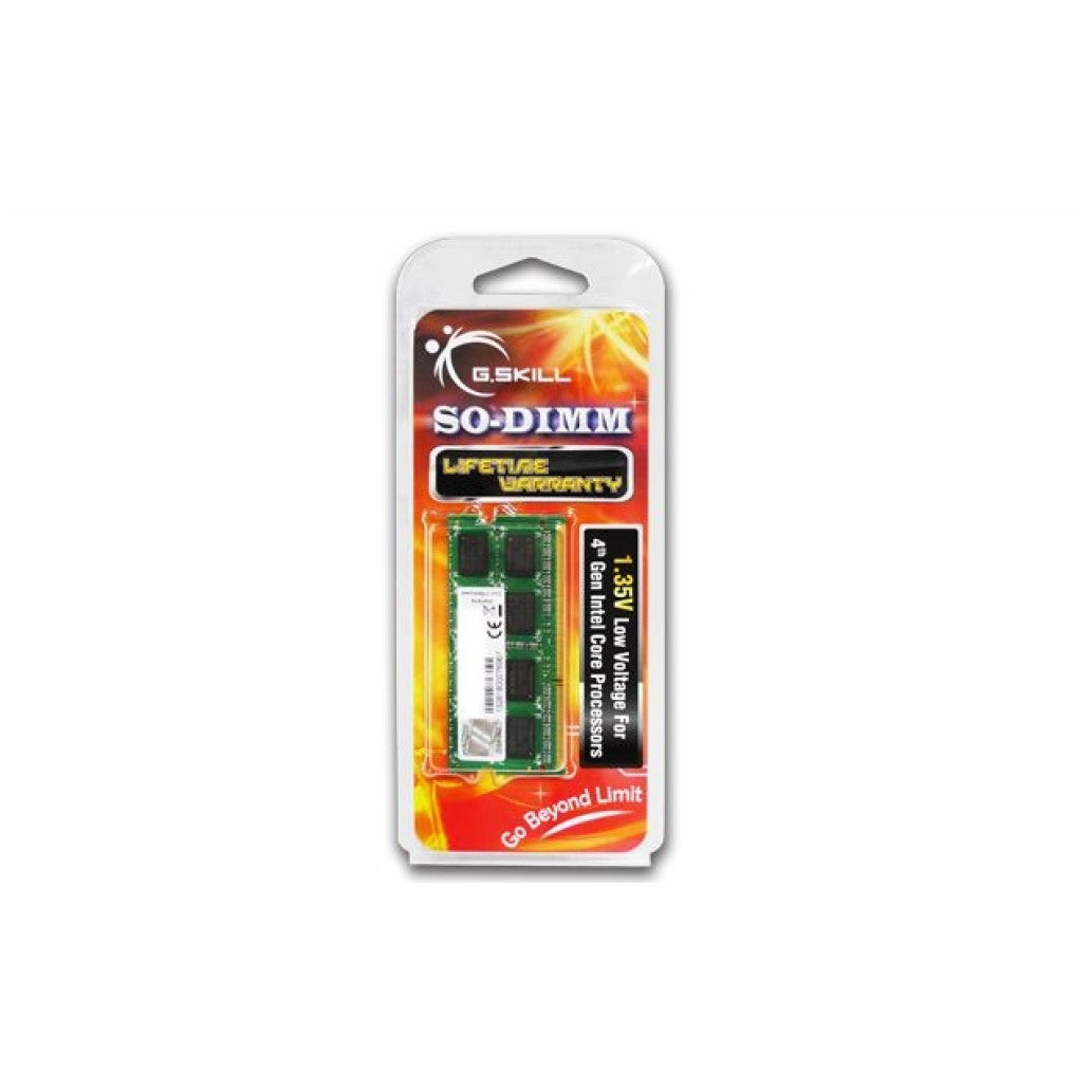 SO-DIMM DDR3L  8GB 1600MHz CL11 Single (1x8GB) G.Skill 1,35 (F3-1600C11S-8GSL)