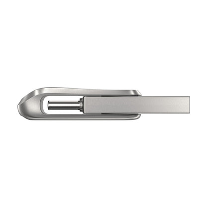 Spominski ključek 32GB USB 3.2/USB-C Sandisk Ultra Dual Luxe 150MB/s kovinski vrtljiv srebrn (SDDDC4-032G-G46)