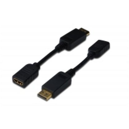 Adapter DisplayPort (m) => HDMI (ž) 15cm Digitus