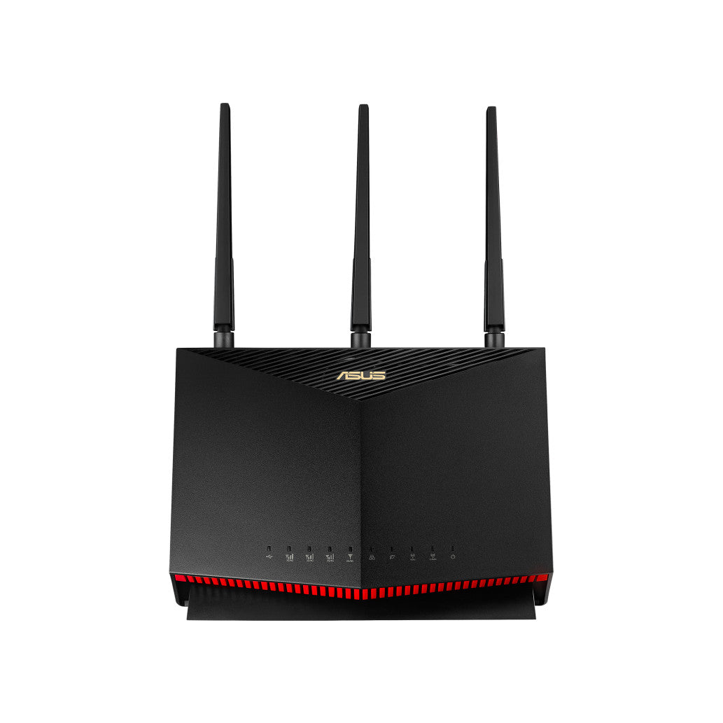 Usmerjevalnik brezžični Asus 4G-AC86U WiFi5 802.11ac AC2600 1733Mbit/s MU-MIMO 4G dualband 4xLAN 3x antena (90IG05R0-BM9100)