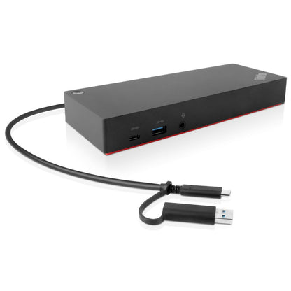 Priklopna postaja USB-C/A => Lenovo ThinkPad Hybrid 2xHDMI 2xDisplayPort 2xUSB3.2 Gen2 2xUSB2.0 1xUSB-C 1xRJ45 - (40AF0135EU)