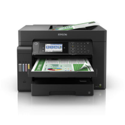 Tiskalnik multifunkcijski brizgalni barvni Epson EcoTank Office Pro A3 L15150 A3 duplex tisk duplex skeniranje faks USB LAN WiFi 25ppm (C11CH72402)