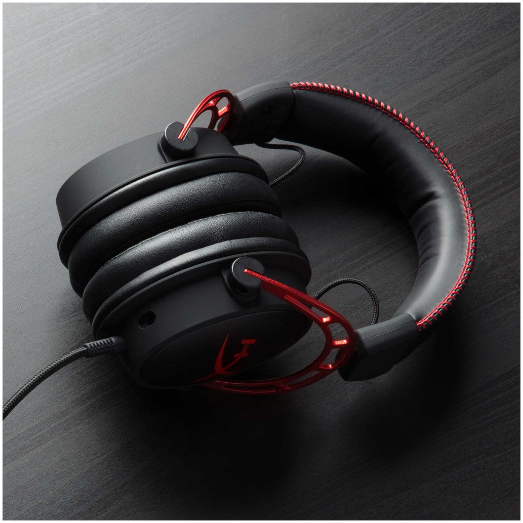 Slušalke žične naglavne 2x 3,5mm stereo HP HyperX Cloud Alpha z mikrofonom - (4P5L1AM#ABB)