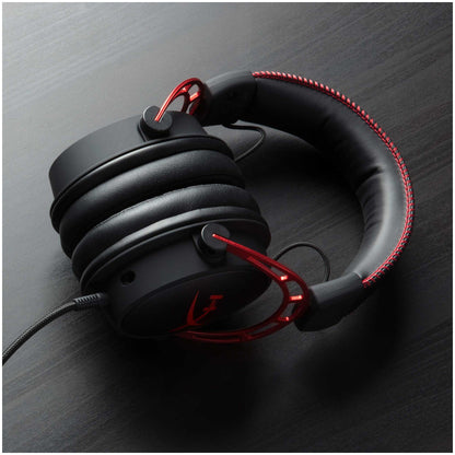 Slušalke žične naglavne 2x 3,5mm stereo HP HyperX Cloud Alpha z mikrofonom - (4P5L1AM#ABB)