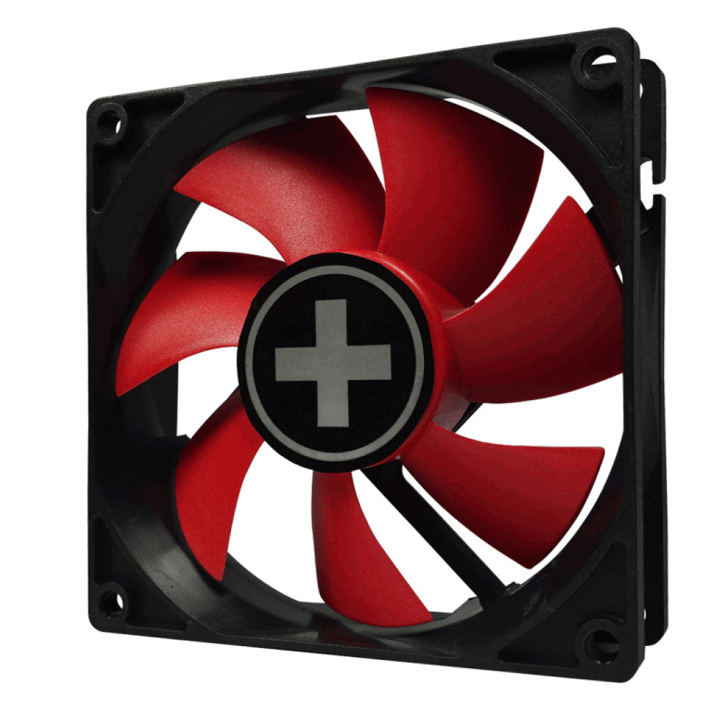 Ventilator Xilence Redwing 80mm, rdeča