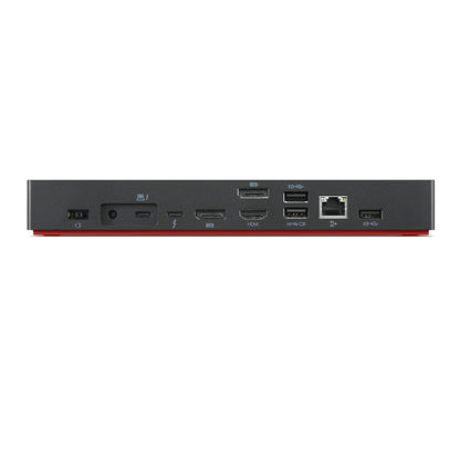 Priklopna postaja USB-C => Lenovo ThinkPad Thunderbolt 4 Workstation 1xHDMI 2xDisplayPort 4xUSB3,2 1xUSB-C 230W 1xLAN 1x3,5mm (40B00300EU)