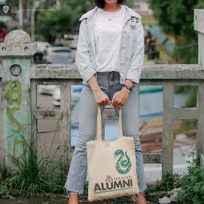 CINEREPLICAS: Harry Potter - Alumni Slytherin tote bag