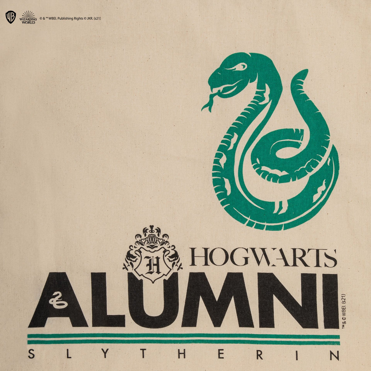 CINEREPLICAS: Harry Potter - Alumni Slytherin tote bag