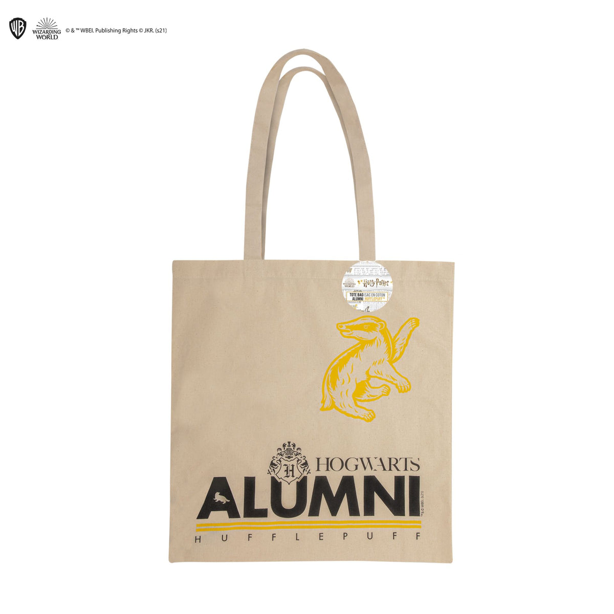 CINEREPLICAS: Harry Potter - Alumni Hufflepuff tote bag