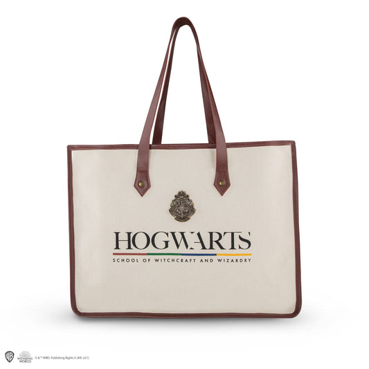 CINEREPLICAS: Harry Potter - Hogwarts Canvas shopping bag