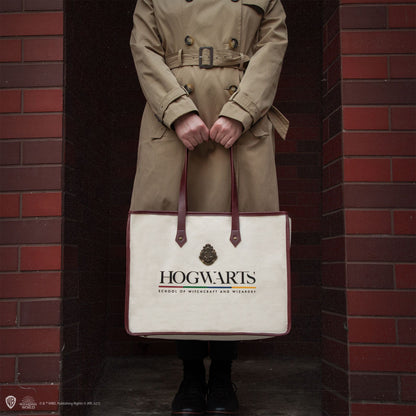 CINEREPLICAS: Harry Potter - Hogwarts Canvas shopping bag