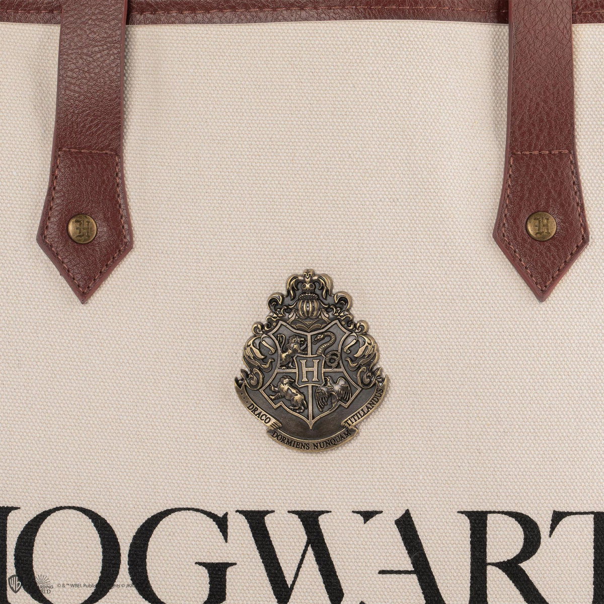 CINEREPLICAS: Harry Potter - Hogwarts Canvas shopping bag