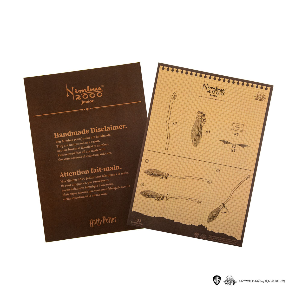 CINEREPLICAS: Harry Potter - Nimbus 2000 junior limited edition replika metle