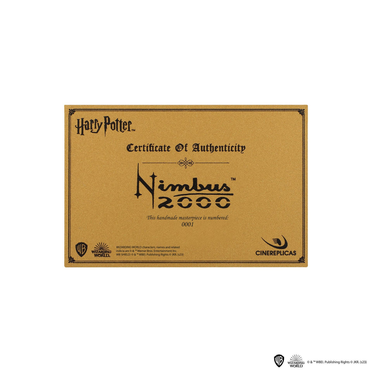 CINEREPLICAS: Harry Potter - Nimbus 2000 junior limited edition replika metle