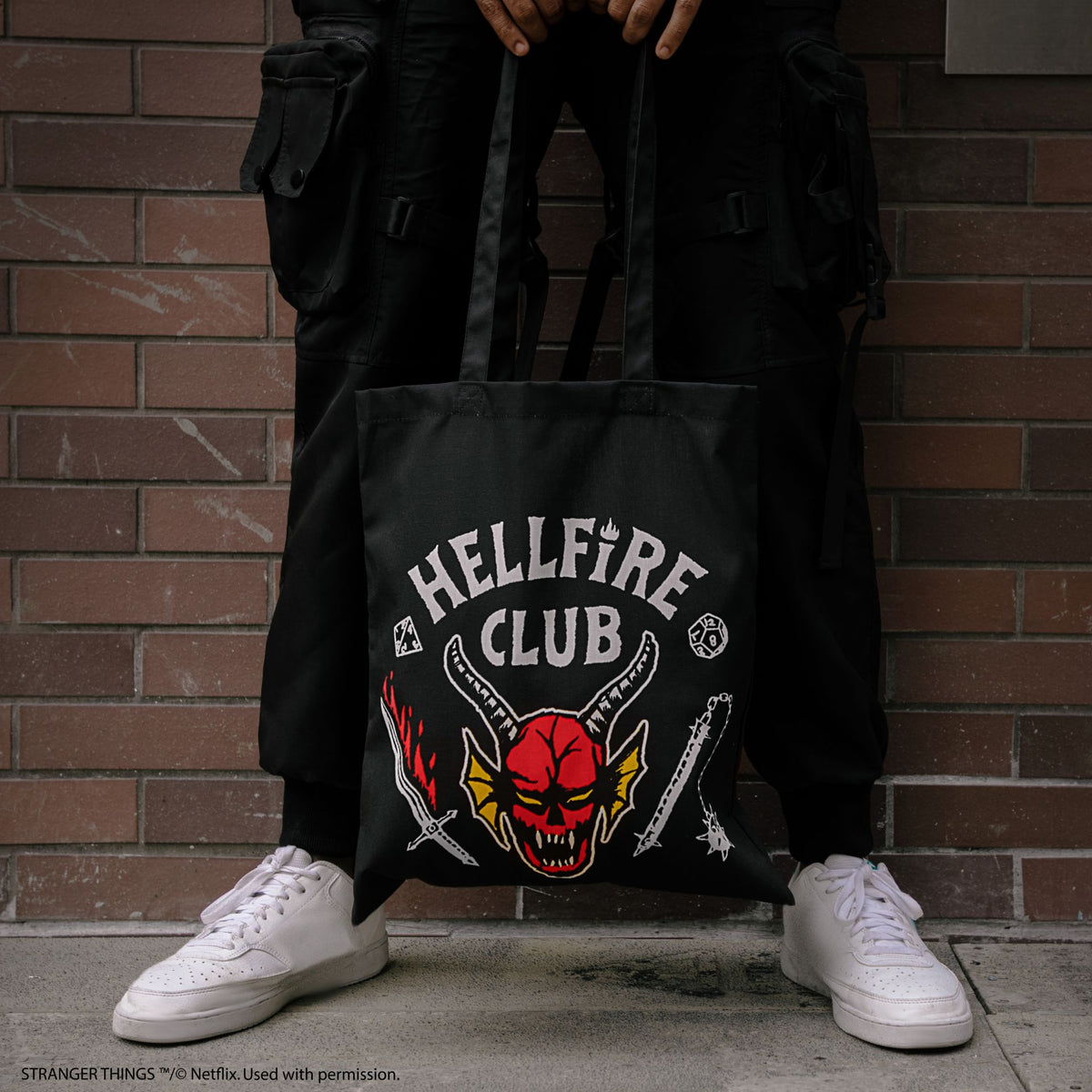 CINEREPLICAS: Stranger Things - Hellfire Club tote bag