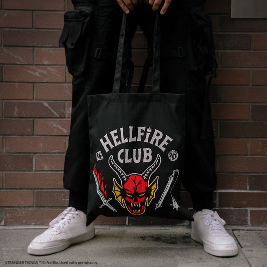 CINEREPLICAS: Stranger Things - Hellfire Club tote bag