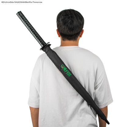 CINEREPLICAS: One Piece - Zoro's Black Katana dežnik