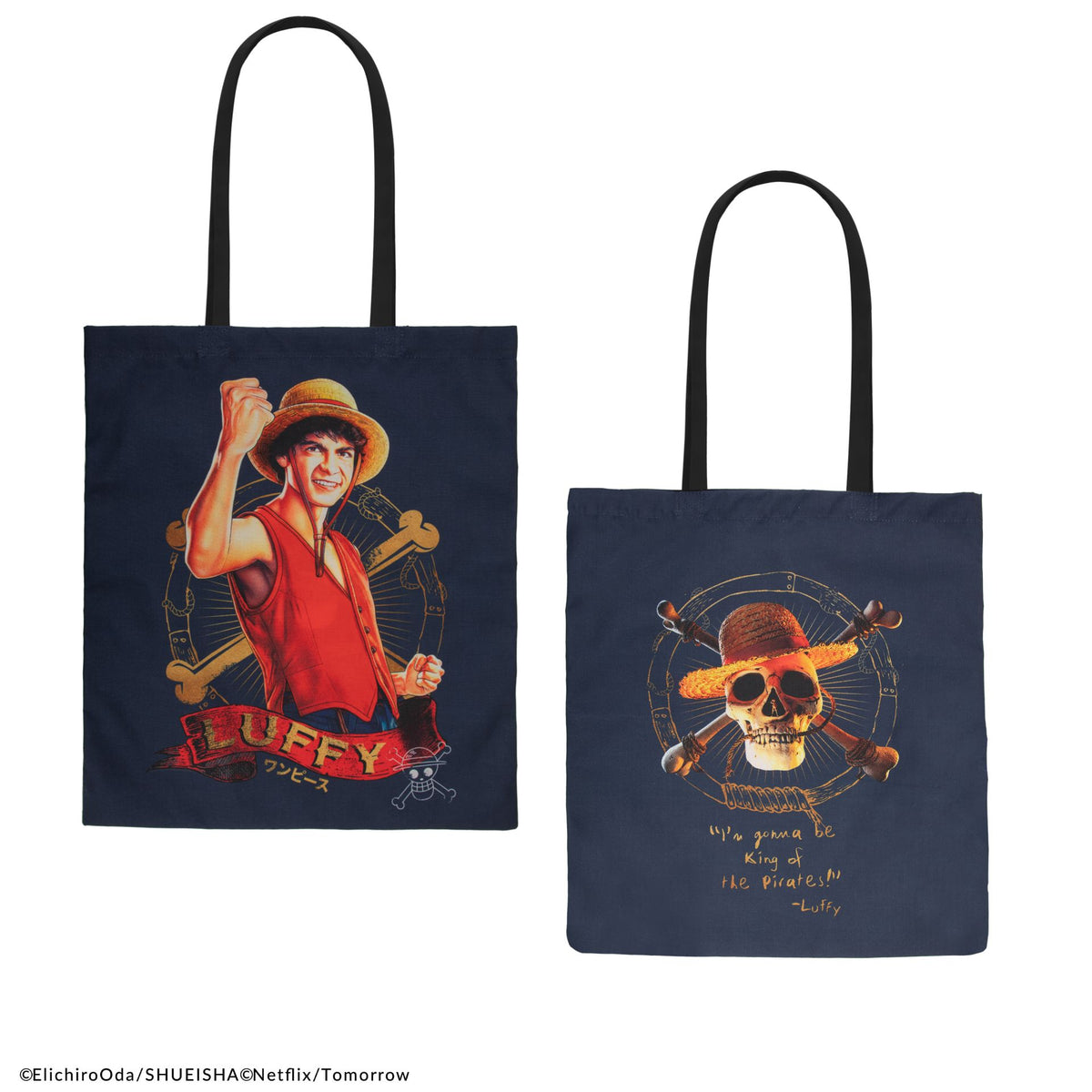 CINEREPLICAS: One Piece - Luffy tote bag