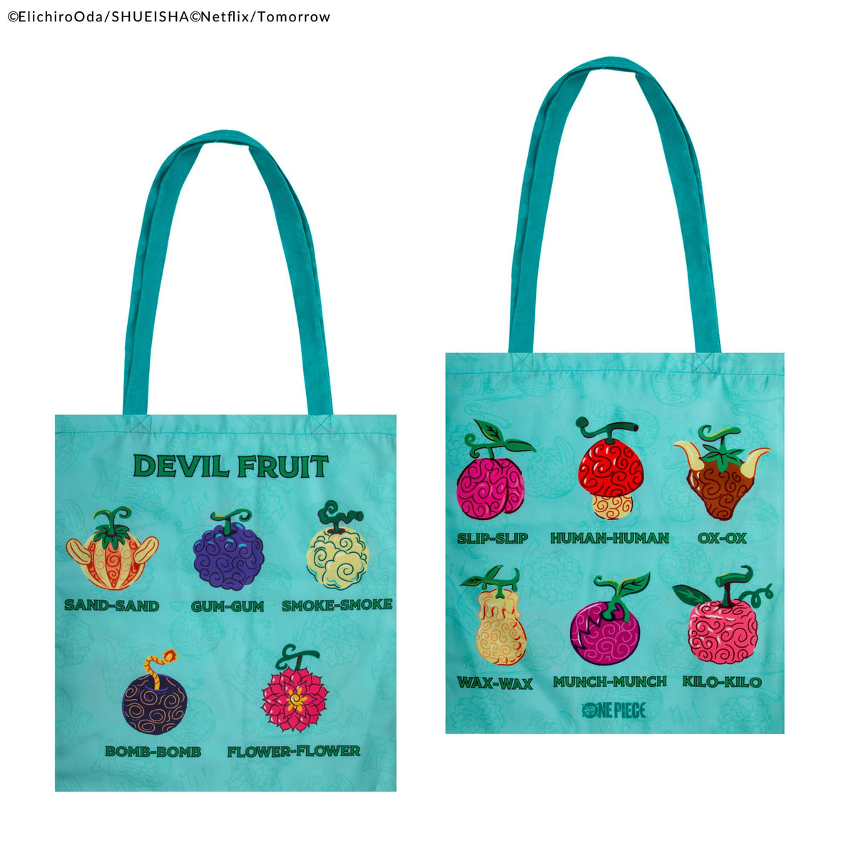 CINEREPLICAS: One Piece - Devil Fruit tote bag