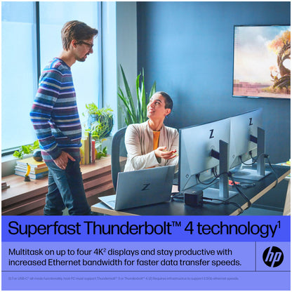 Priklopna postaja USB-C => HP Dock Thunderbolt 4 Dock G4 2xDisplayPort HDMI 4xUSB3.2 USB-C 120W RJ45 - (4J0A2AA#ABB)
