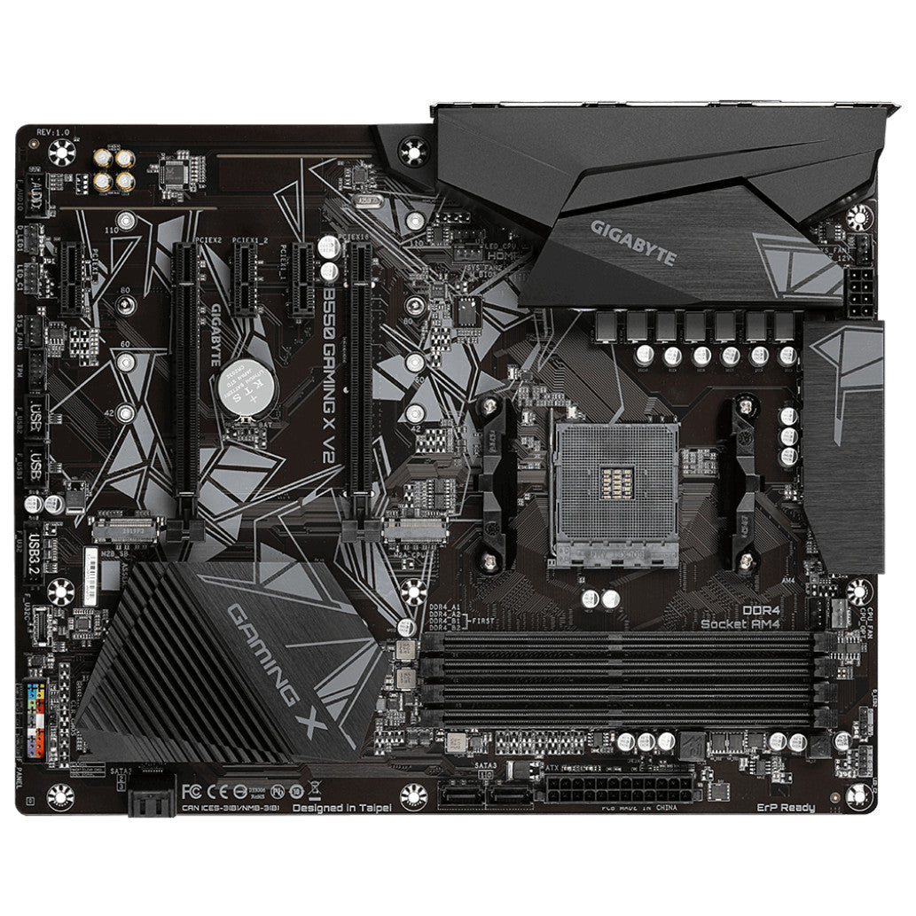 Osnovna plošča AM4 GigaByte B550 GAMING X V2 ATX 1xDVI-D 1xHDMI 1.4