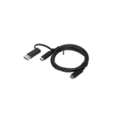 Kabel USB-C => USB-C 2.0 1,0m Lenovo 20V - 5A (4X90U90618)