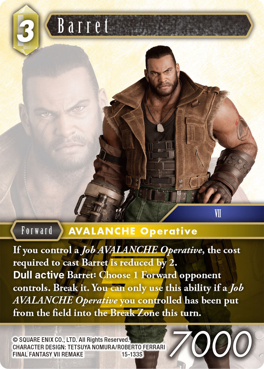 FINAL FANTASY TCG: FFVII Remake Avalanche Vs Shinra - Two-player Starter Set