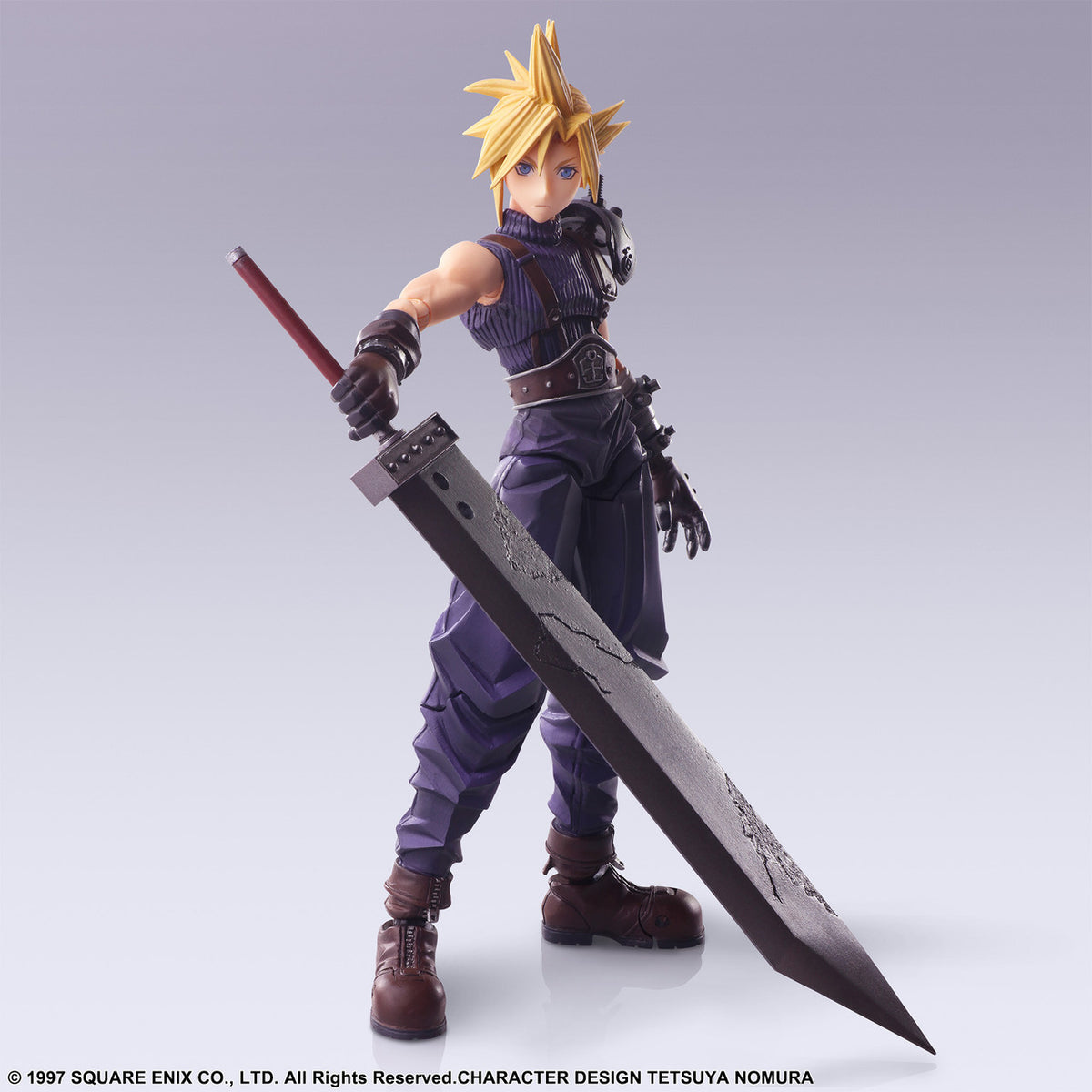 FINAL FANTASY VII BRING ARTS ACTION FIGURE - CLOUD STRIFE DIGITAL PLUS EDITION