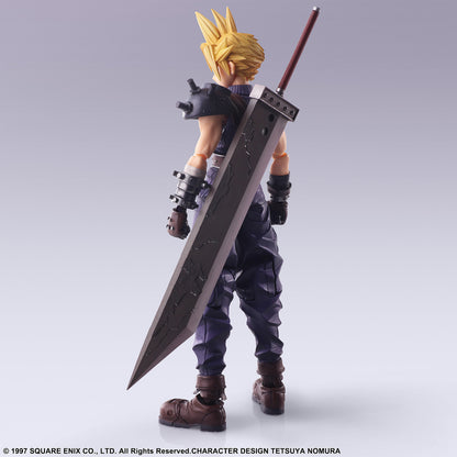 FINAL FANTASY VII BRING ARTS ACTION FIGURE - CLOUD STRIFE DIGITAL PLUS EDITION