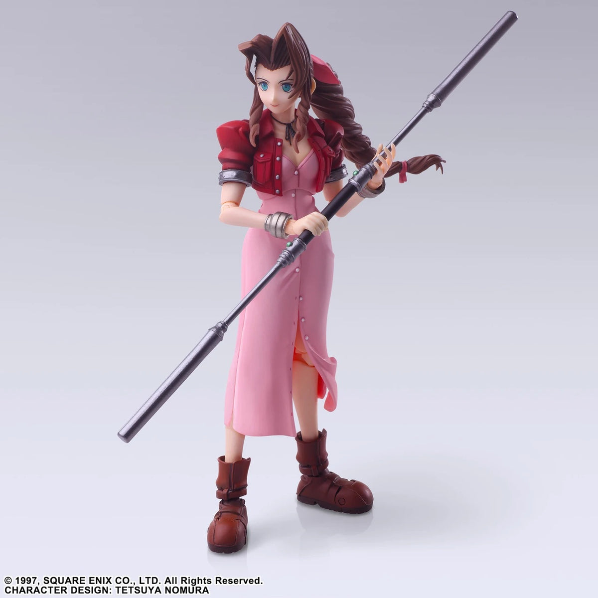 FINAL FANTASY VII BRING ARTS ACTION FIGURE AERITH GAINSBOROUGH DIGITAL PLUS EDITION