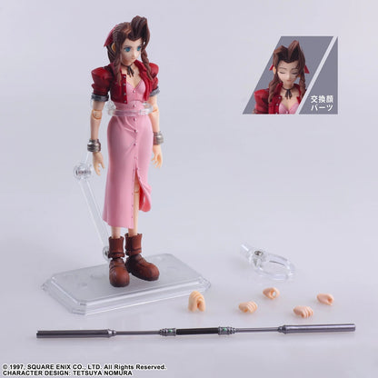 FINAL FANTASY VII BRING ARTS ACTION FIGURE AERITH GAINSBOROUGH DIGITAL PLUS EDITION