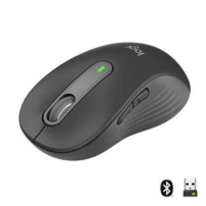 Miš brezžična + Bluetooth Logitech M650L 4000DPI Signature velikost L grafitna (910-006236)