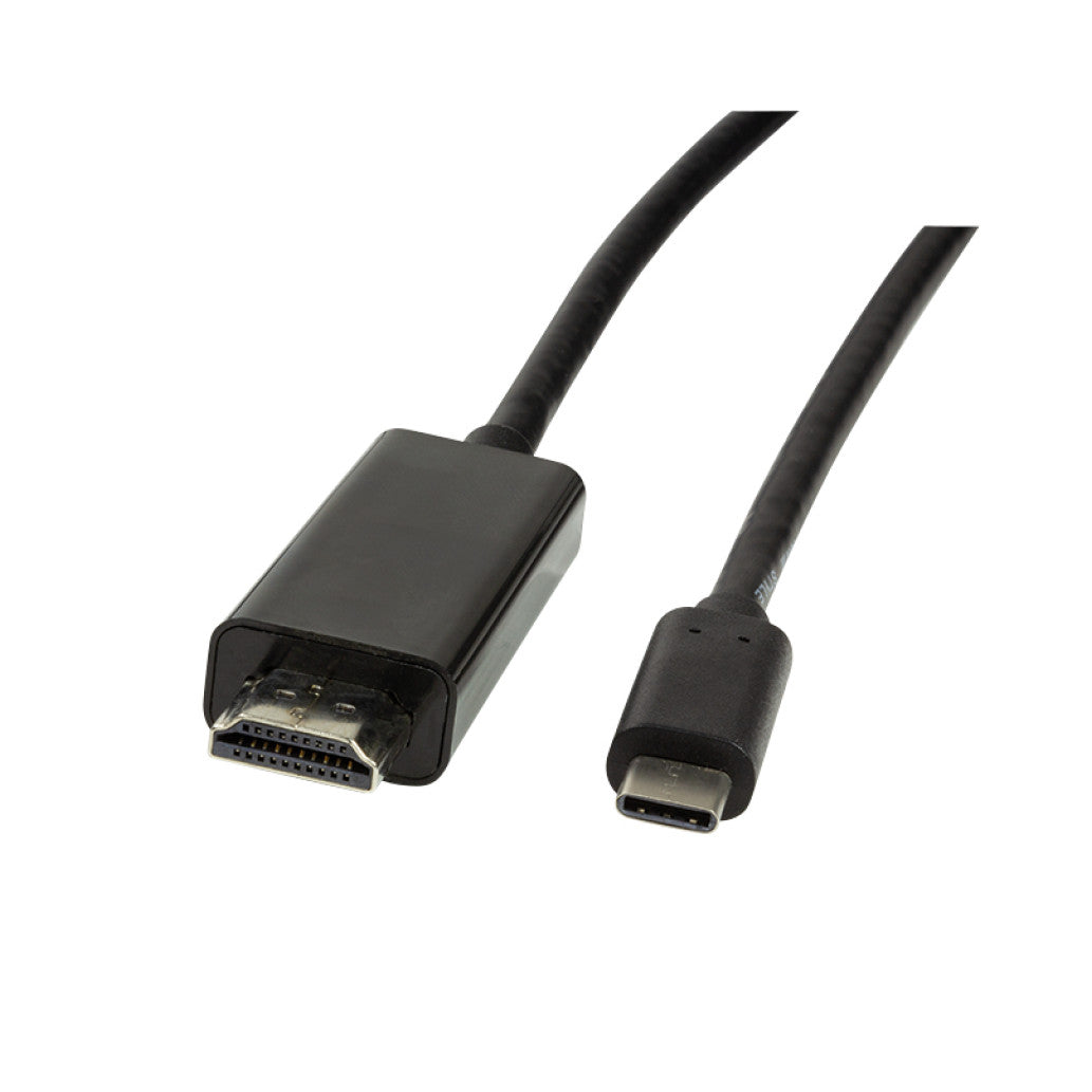 Kabel USB-C 3.2 Gen1 => HDMI 2.0 1,8m UHD 4K@60HZ črn Logilink (UA0329) Kabel USB-C