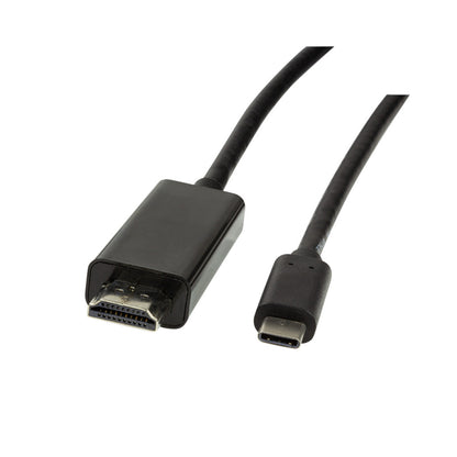 Kabel USB-C 3.2 Gen1 => HDMI 2.0 1,8m UHD 4K@60HZ črn Logilink (UA0329) Kabel USB-C