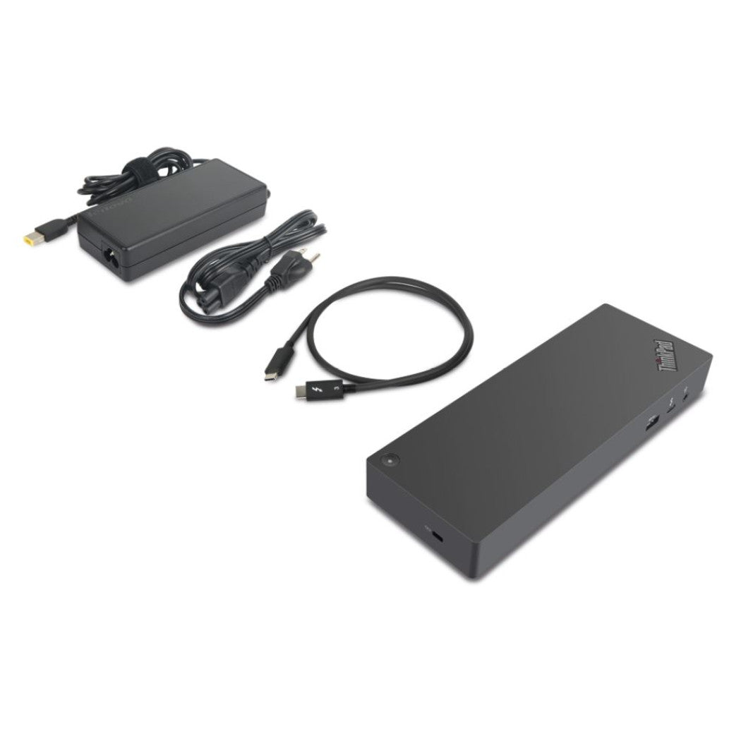 Priklopna postaja USB-C => Lenovo Thunderbolt 3 Gen2 EU 5x USB 3.1 1x USB-C 2xHDMI 2xDisplayPort LAN (40AN0135EU)