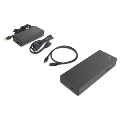 Priklopna postaja USB-C => Lenovo Thunderbolt 3 Gen2 EU 5x USB 3.1 1x USB-C 2xHDMI 2xDisplayPort LAN (40AN0135EU)