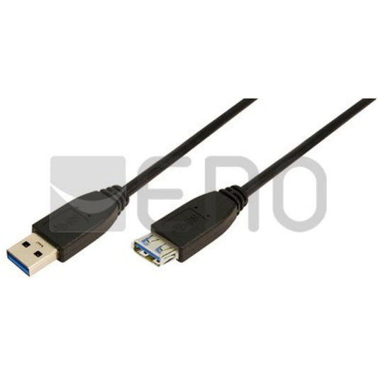 Kabel USB 3.1 A => A 2,00m - podaljšek LogiLink (CU0042)