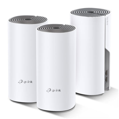 Usmerjevalnik brezžični mrežni sistem TP-Link Deco E4 WiFi5 802.11ac AC1200 867Mbit/s MESH MU-MIMO 2xLAN 2x notranja antena (Deco E4(3-pack))