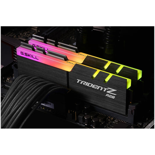 DDR4 16GB 3200MHz CL16 KIT (2x 8GB) G.Skill RGB Trident Z XMP2.0 1,35V Gaming črna (F4-3200C16D-16GTZR)