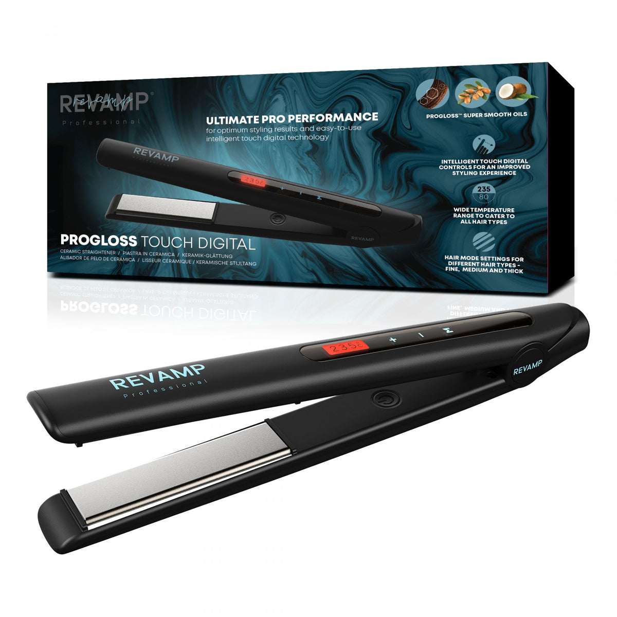 REVAMP PROGLOSS TOUCH DIGITAL CERAMIC ST-1500 LIKALNIK ZA LASE