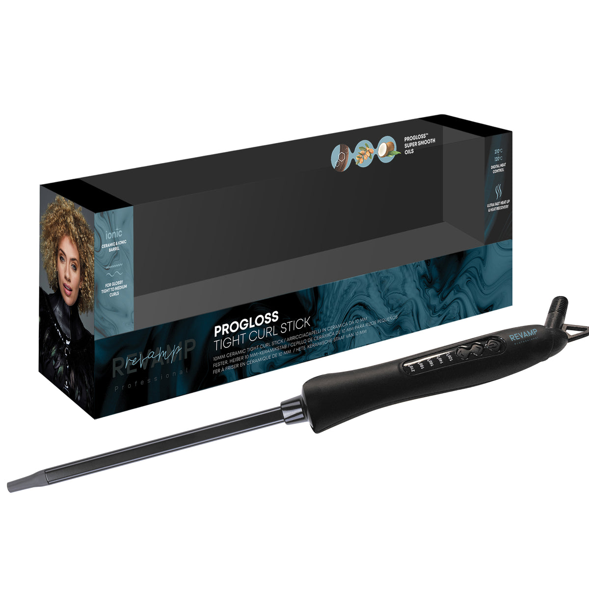 REVAMP PROGLOSS TIGHT CURL STICK TO-1100 KODRALNIK ZA LASE
